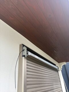 稲城市で手動シャッター電動化工事　 #窓シャッター #電動化 #三協立山 #ソムフィキット #快適 #防犯 #エアコン #効率アップ #東京都