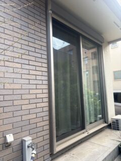 板橋区で手動シャッター電動化工事　 #窓シャッター #電動化 #YKKAP #ソムフィキット #防犯 #花粉対策 #エアコン効率アップ #東京都